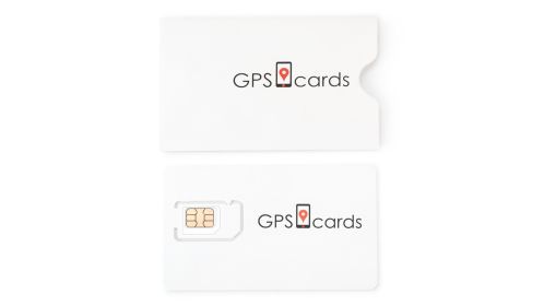 GPS.cards 4G SIM for OnTheGo LiTE includes GPS Tracker service + Track Online